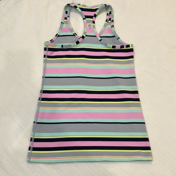 Ivivva by Lululemon size 12 Multicolor Striped Tank Top - Picture 8 of 13